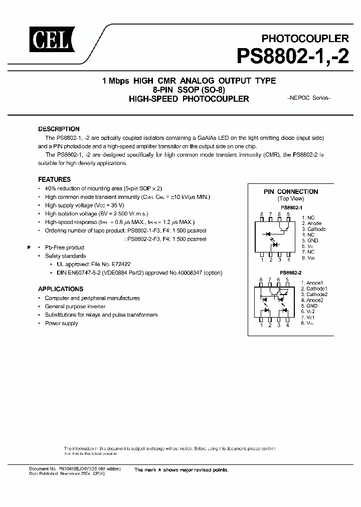 PS8802-1_177670.PDF Datasheet