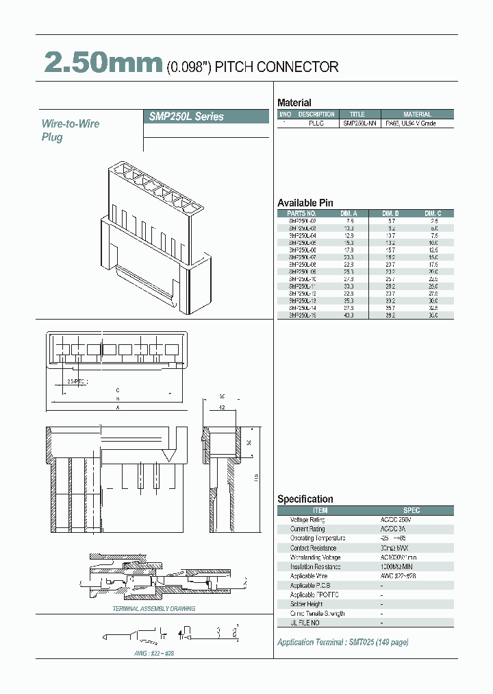 SMP250L-02_214697.PDF Datasheet