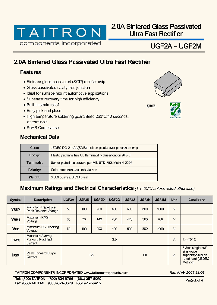 UGF2A_273662.PDF Datasheet