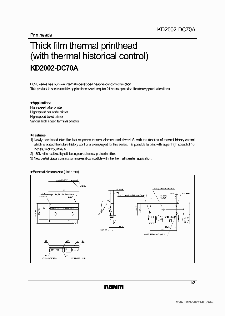 KD2002-DC70A_182702.PDF Datasheet