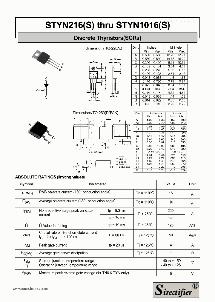 STYN1016_185738.PDF Datasheet