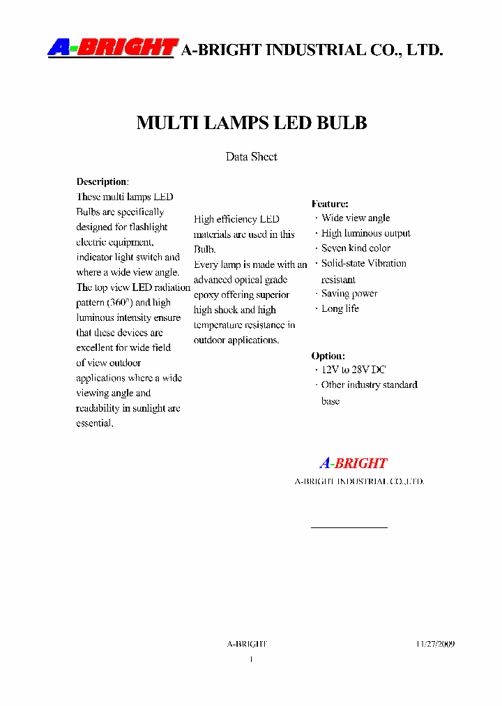 AB-13TOPW-24VD-T20-0_300589.PDF Datasheet