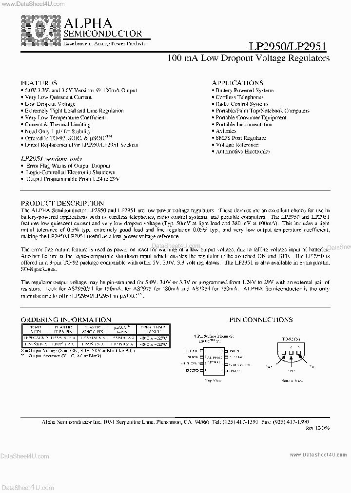 LP2950_187394.PDF Datasheet