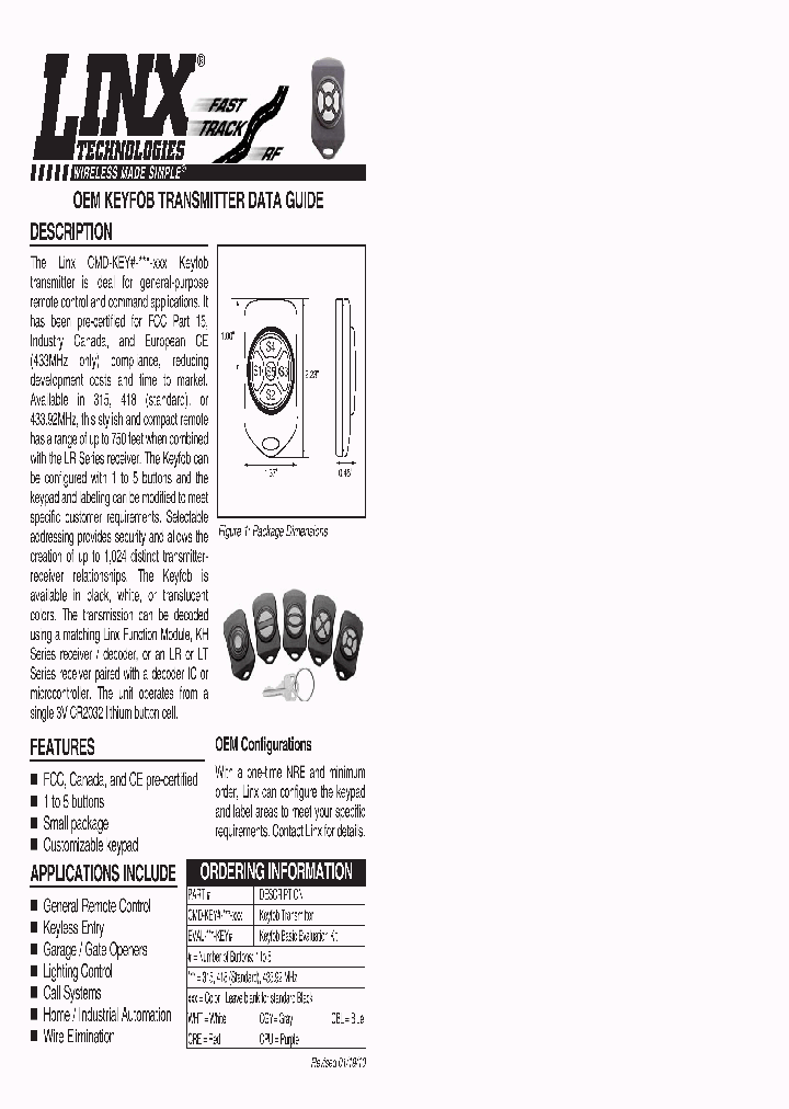 CMD-KEY1-433-CGY_326503.PDF Datasheet