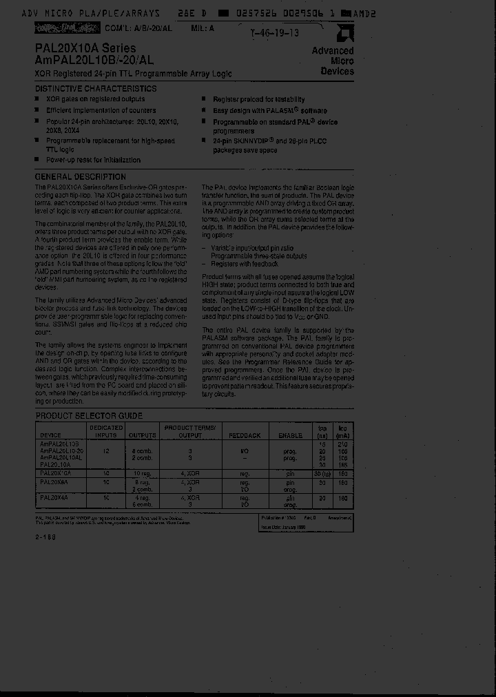 PAL20L10_188936.PDF Datasheet