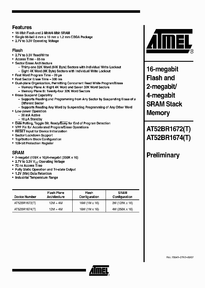 AT52BR1674T-85CI_329531.PDF Datasheet