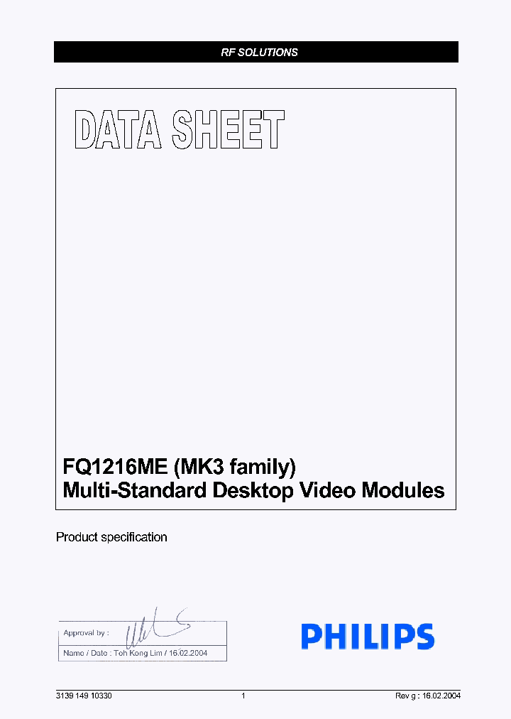 FQ1216MEV-3_475161.PDF Datasheet