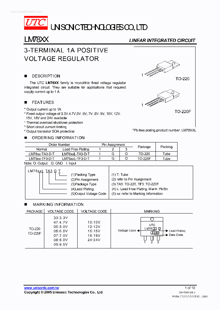 LM7807_198814.PDF Datasheet