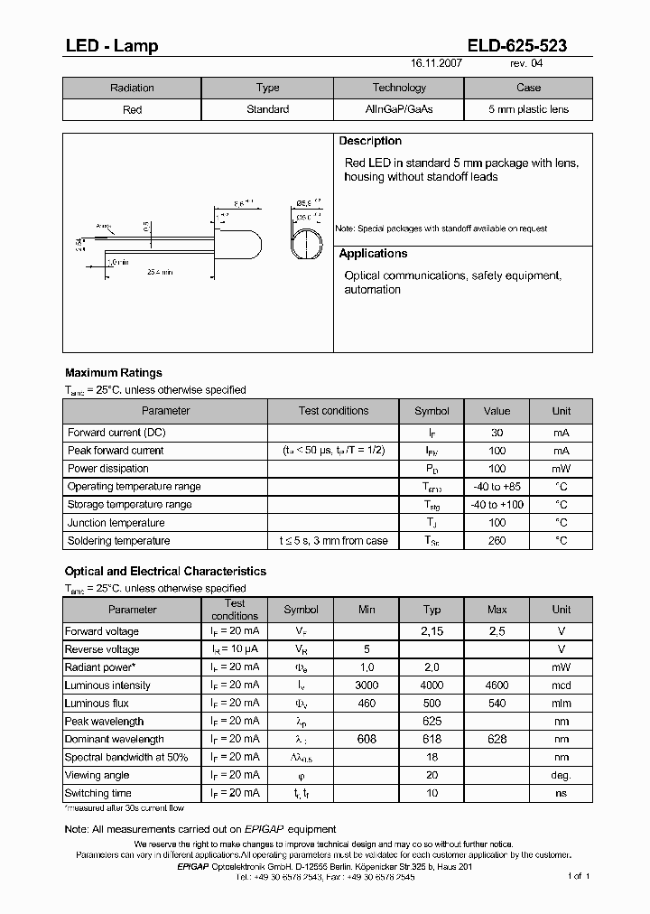 ELD-625-523_428270.PDF Datasheet