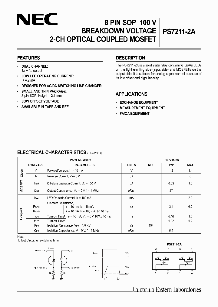 PS7211-2A_333801.PDF Datasheet