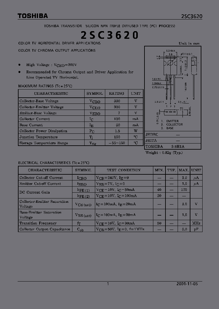 2SC3620_248795.PDF Datasheet