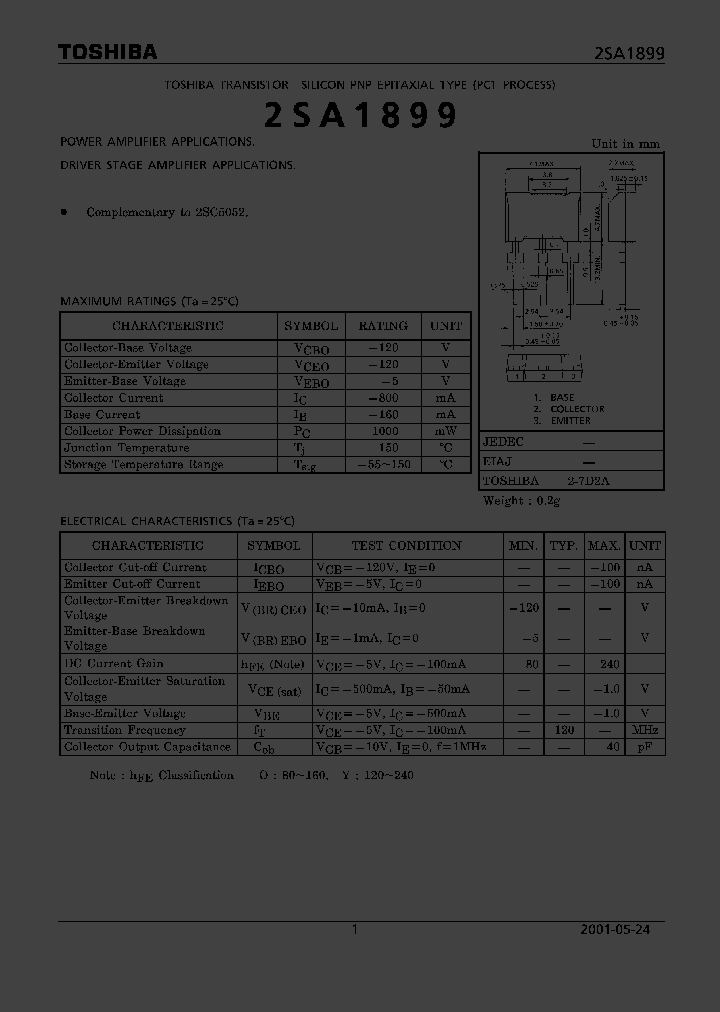 2SA1899_249181.PDF Datasheet