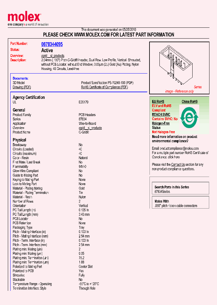 87834-4095_545564.PDF Datasheet