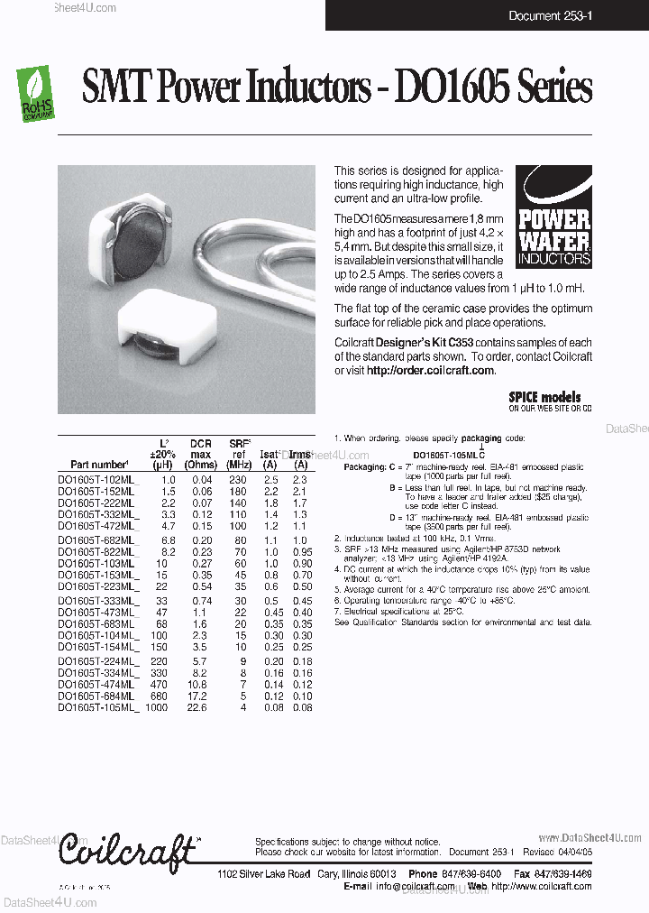 DO1605T_234066.PDF Datasheet