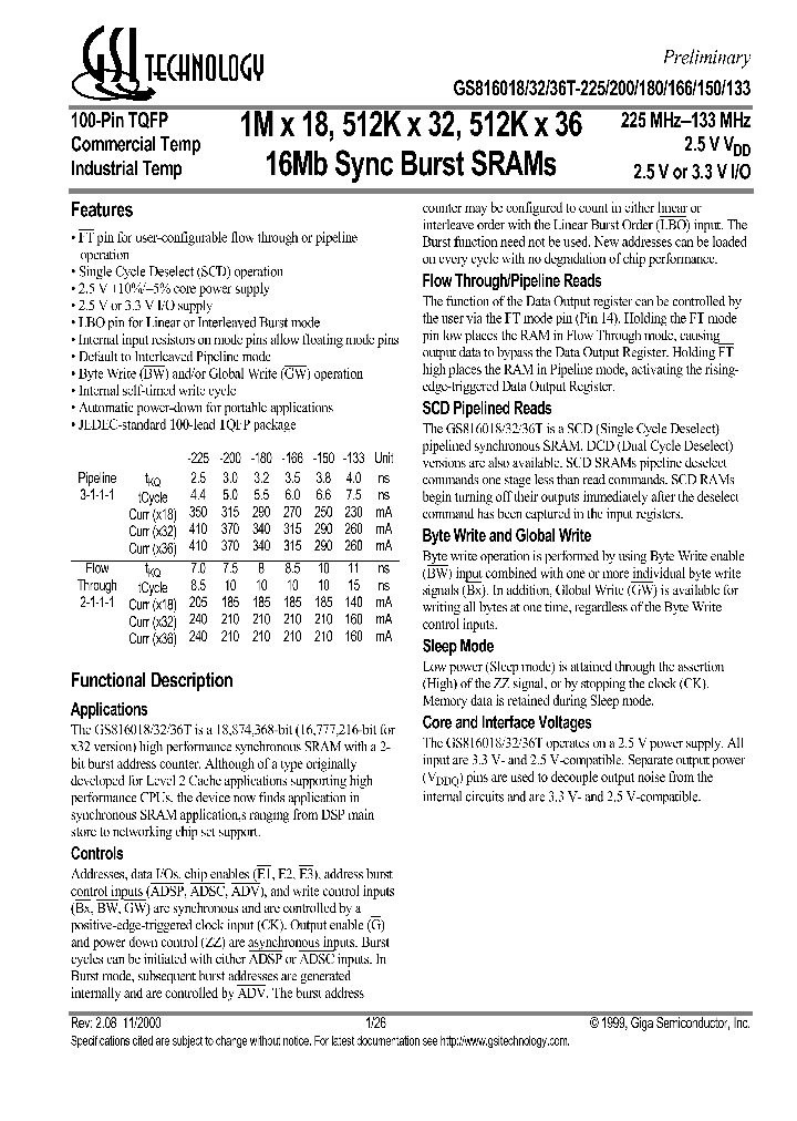 GS816018_339038.PDF Datasheet