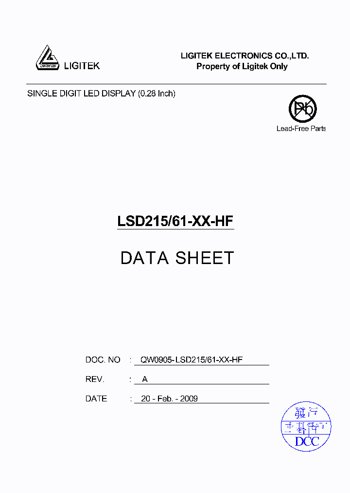 LSD215-61-XX-HF_572083.PDF Datasheet