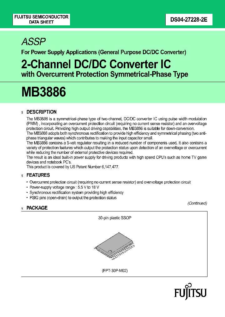 MB3886_461637.PDF Datasheet