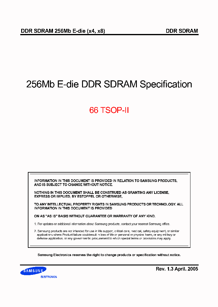 K4H560838E-TCLB0_480031.PDF Datasheet