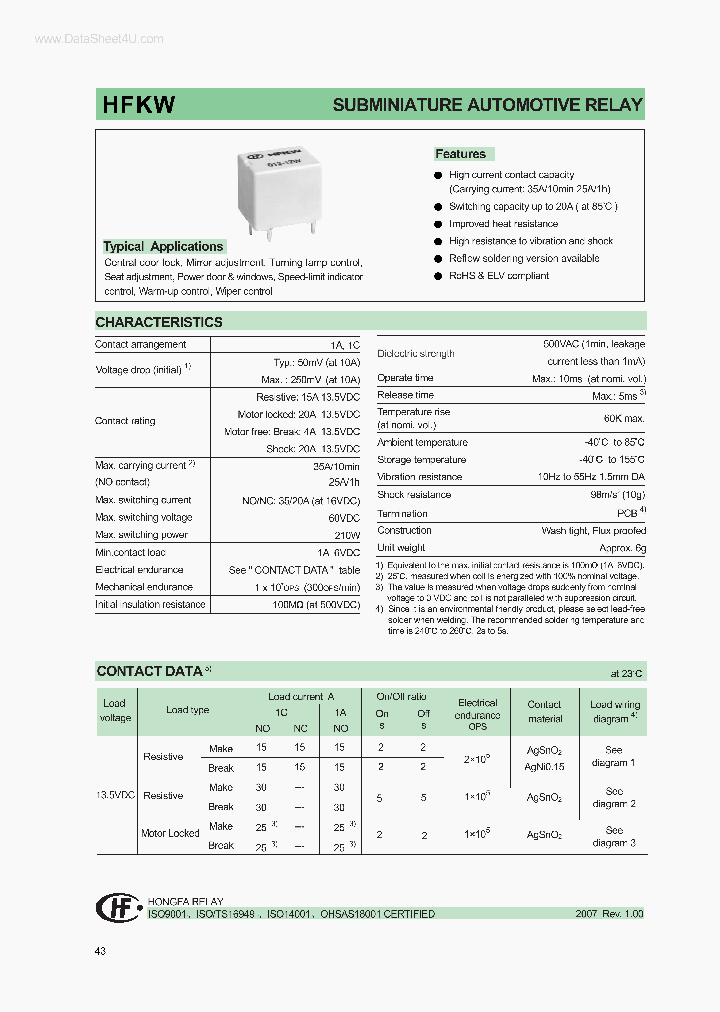HFKW_240439.PDF Datasheet