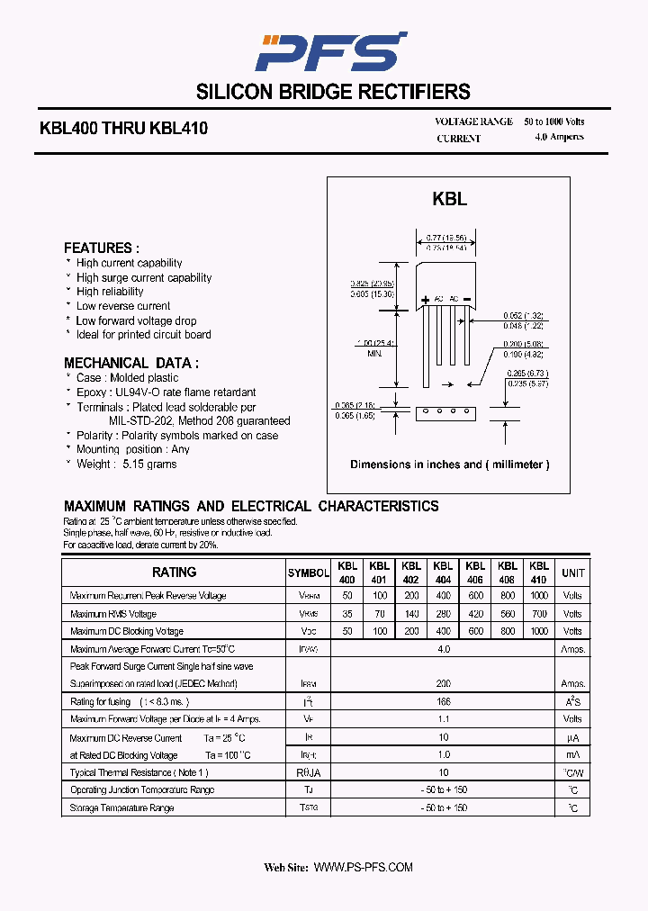 KBL4001_596253.PDF Datasheet