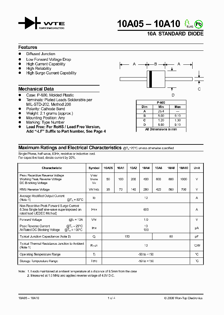 10A1-T3_349110.PDF Datasheet