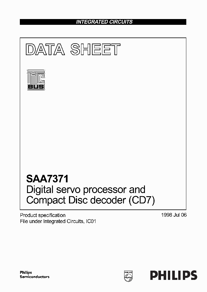 SAA7371_613244.PDF Datasheet