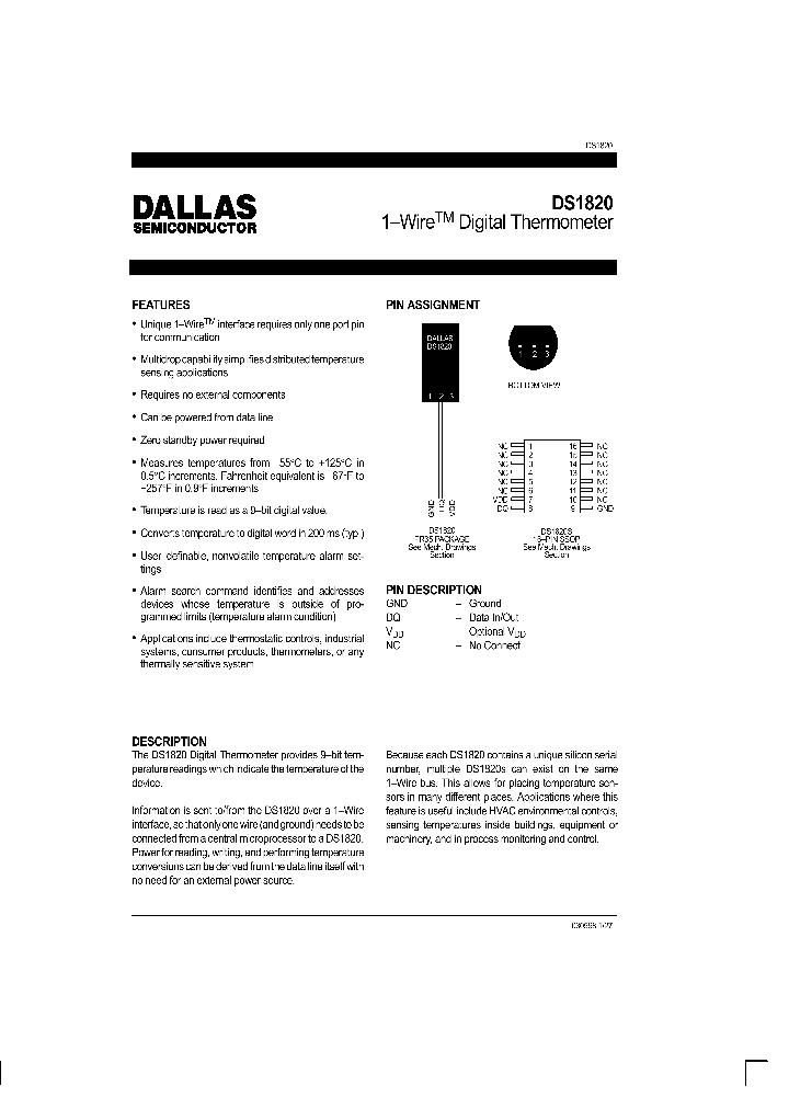 DS1820_615606.PDF Datasheet