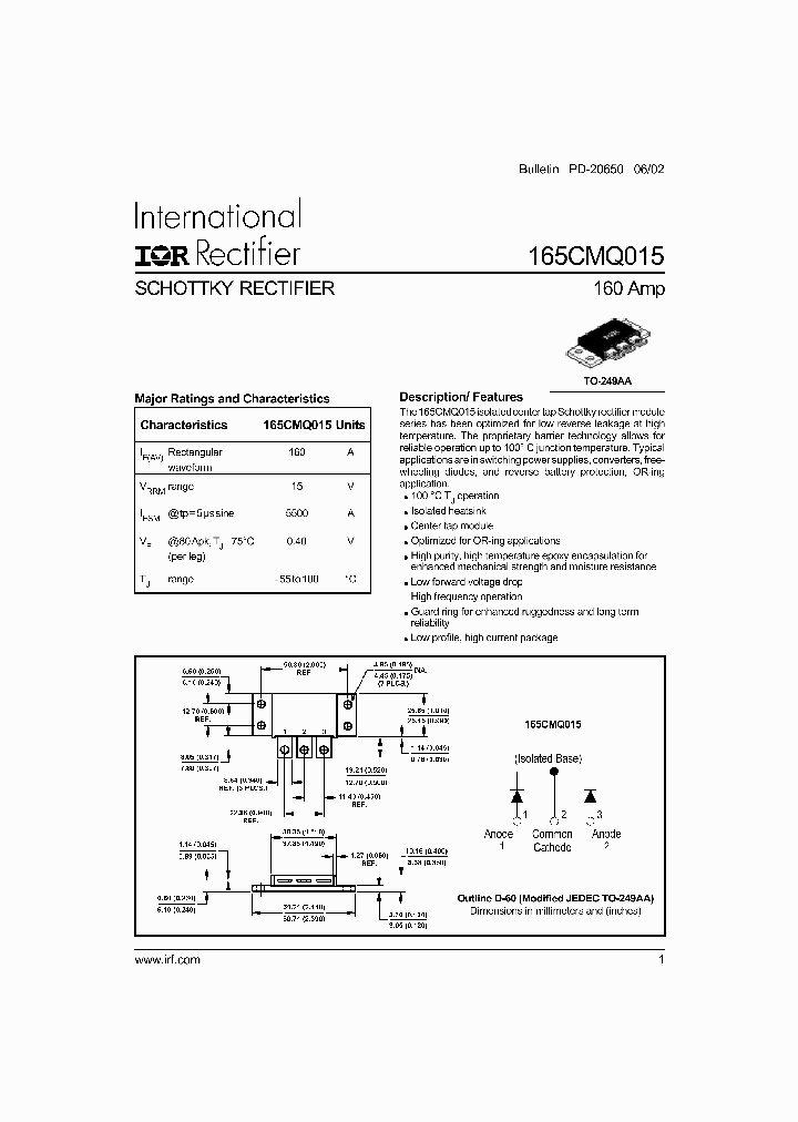 165CMQ015_277020.PDF Datasheet