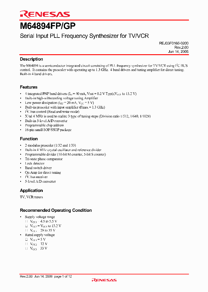 M64894FP_625876.PDF Datasheet