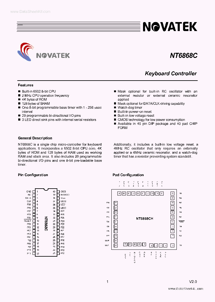 NT6868C_253553.PDF Datasheet