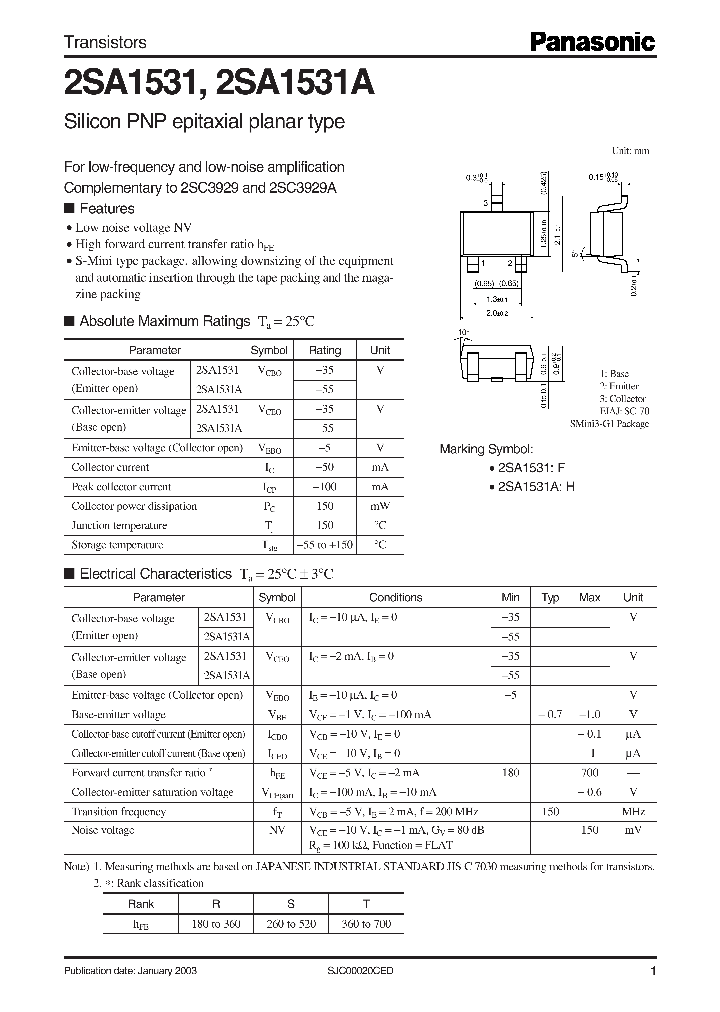 2SA1531_282663.PDF Datasheet