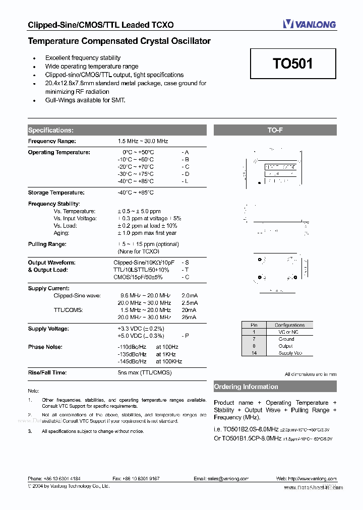 TO501_256282.PDF Datasheet