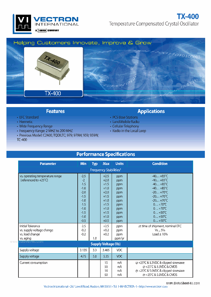 TX-400_264306.PDF Datasheet