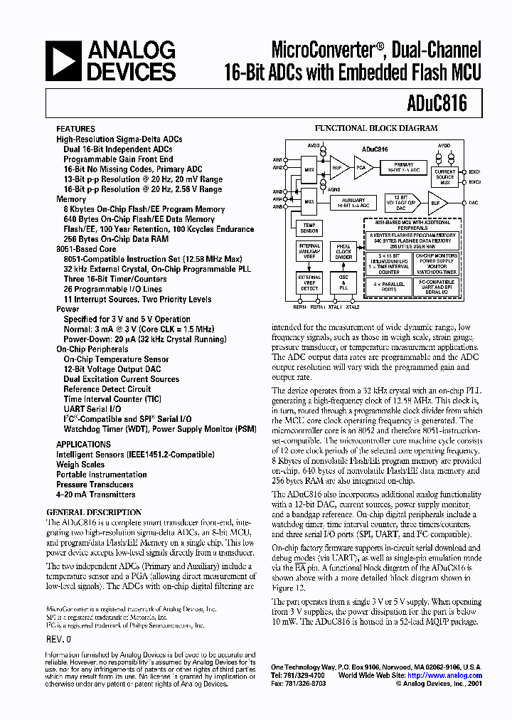DUAL-CHANNEL16-BITADCSWITHEMBEDDEDFLASHMCU_364190.PDF Datasheet