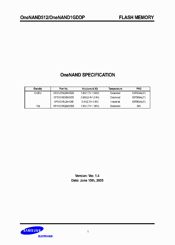 KFG1216D2M-DED_365176.PDF Datasheet