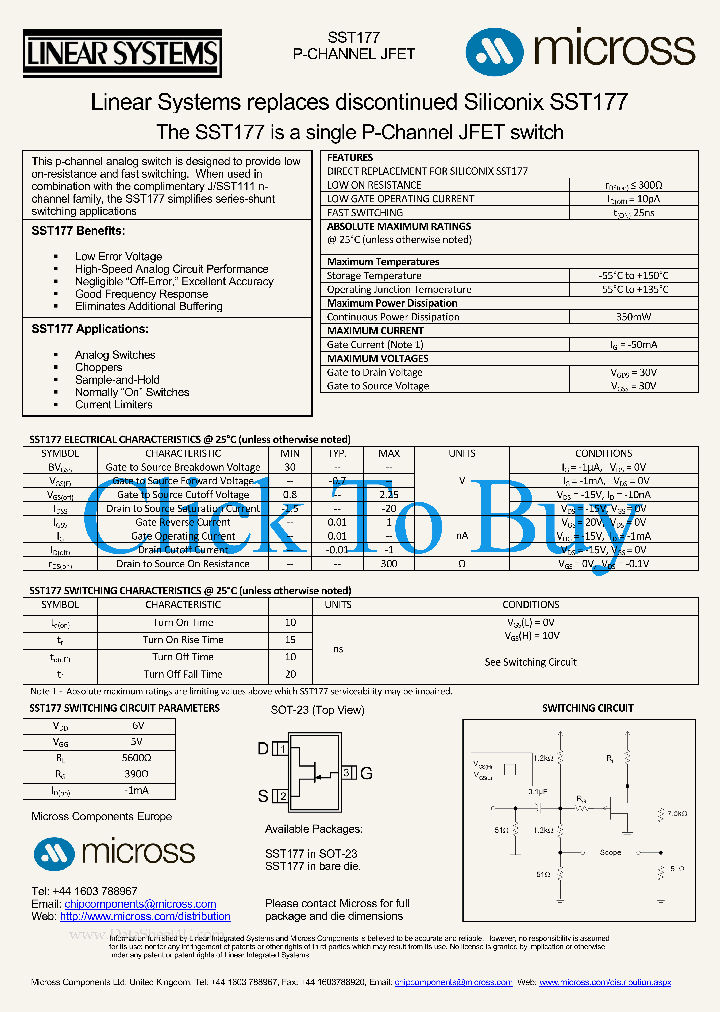 SST177_287716.PDF Datasheet