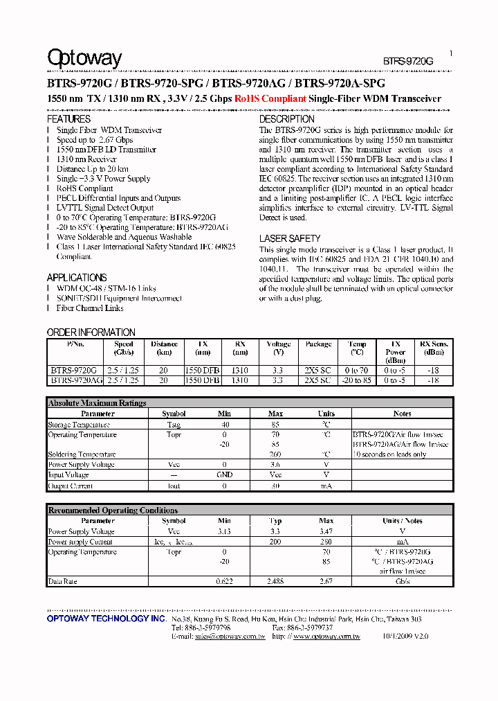 BTRS-9720G_674641.PDF Datasheet