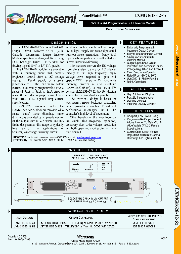 LXMG1628-12-61_698776.PDF Datasheet