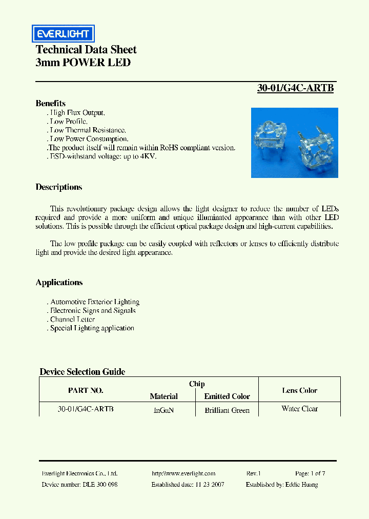 30-01-G4C-ARTB-AM_701337.PDF Datasheet