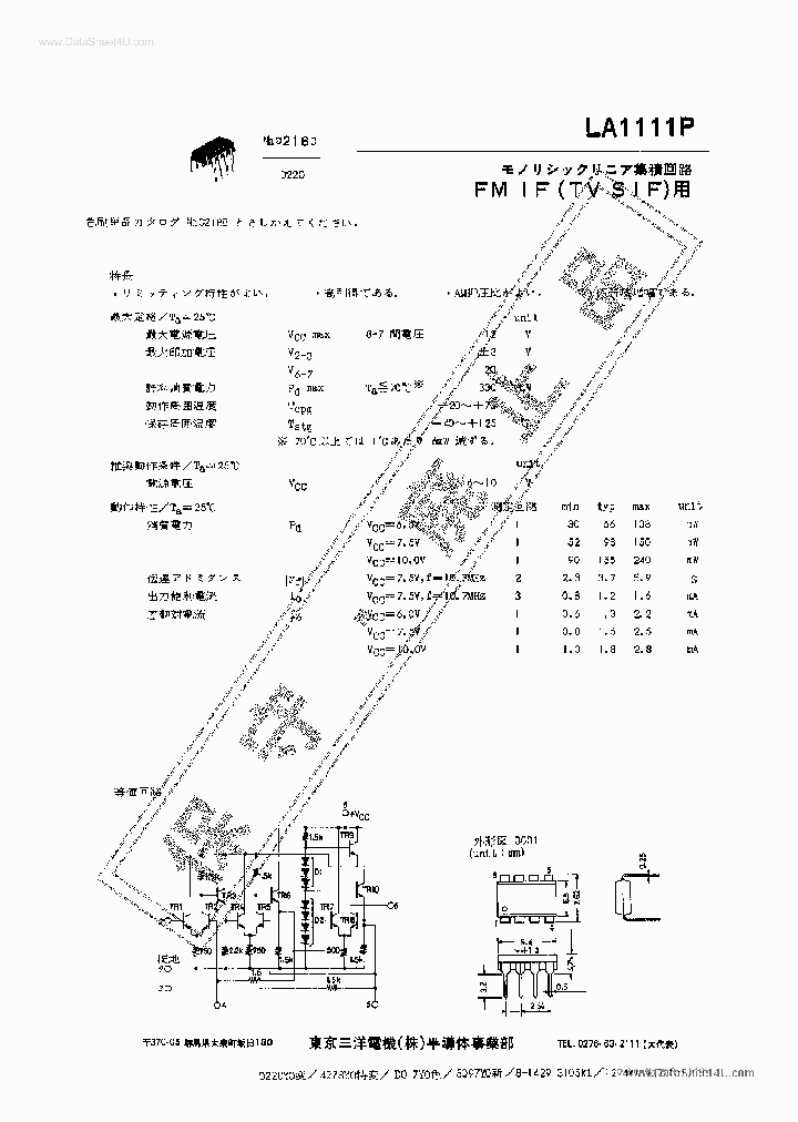 LA1111P_318342.PDF Datasheet