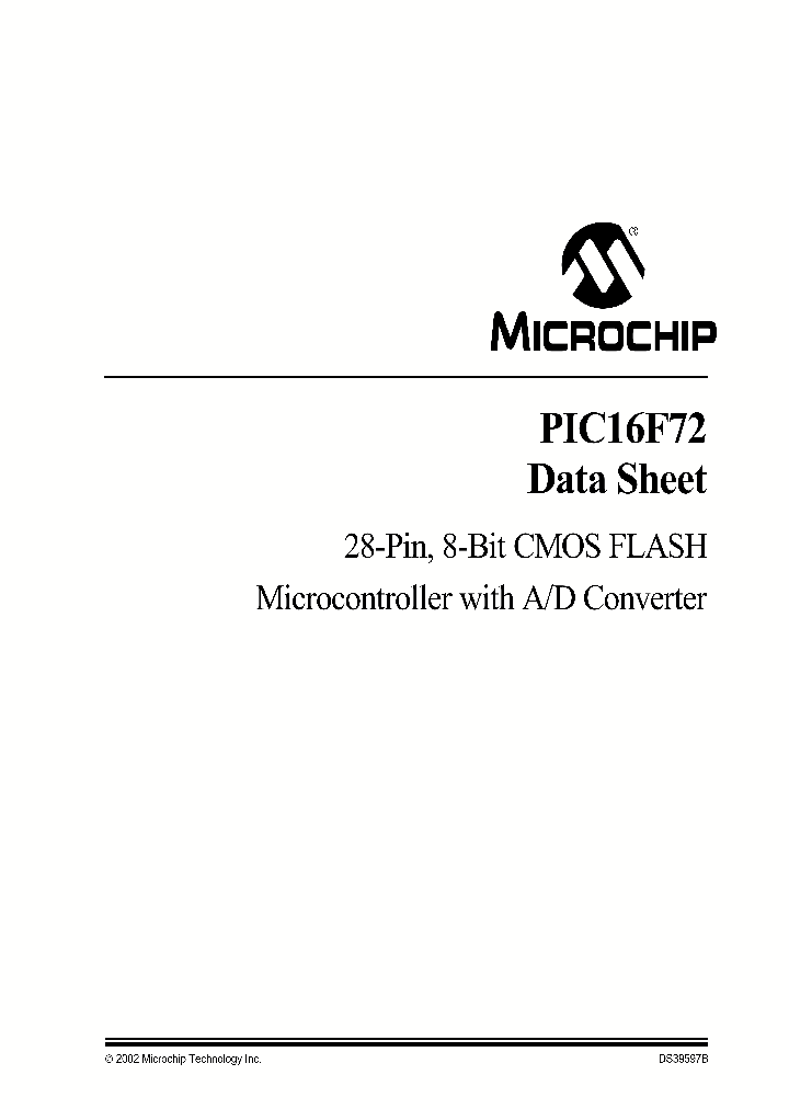 PIC16F72T-ESO_320902.PDF Datasheet