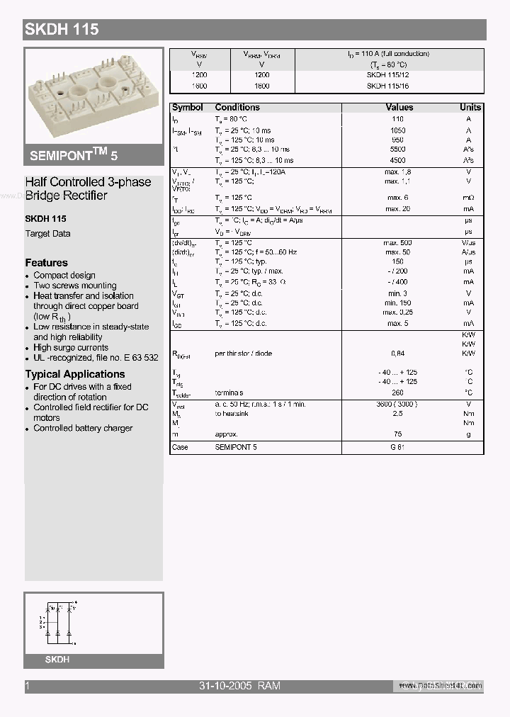 SKDH115_333222.PDF Datasheet