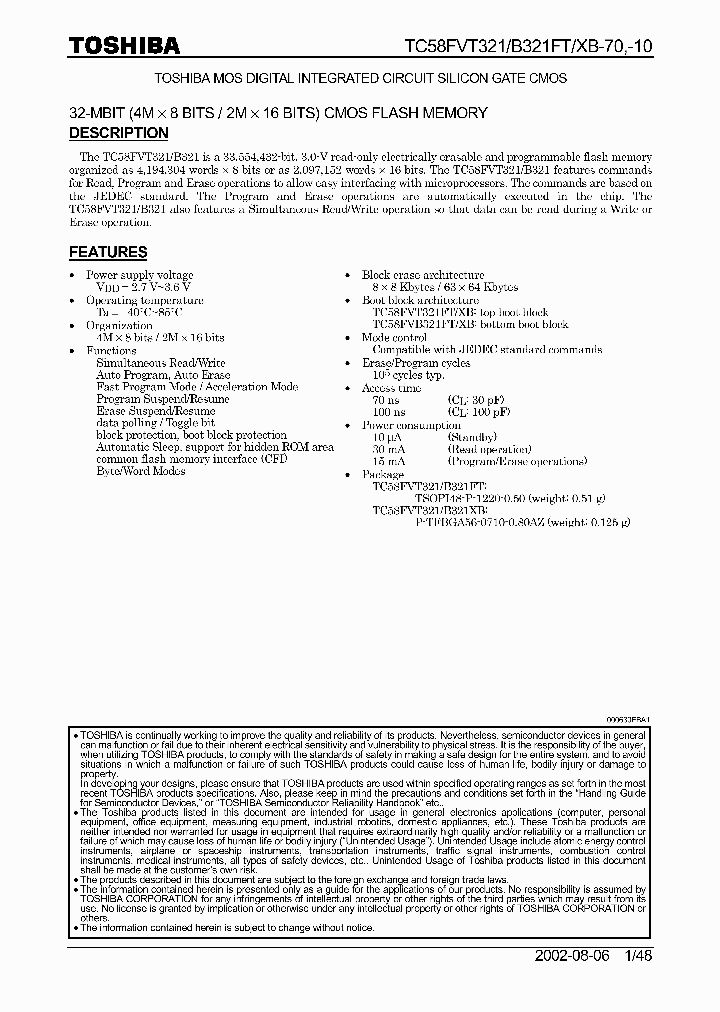 TC58FVB321_755321.PDF Datasheet