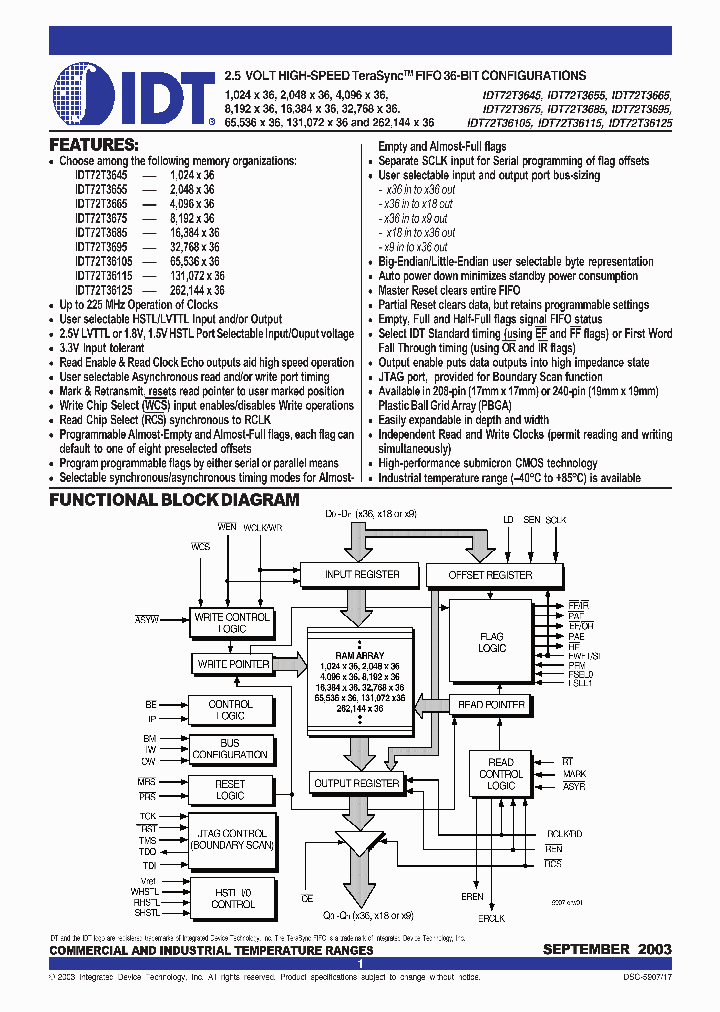 IDT72T36105L4-4BB_394988.PDF Datasheet