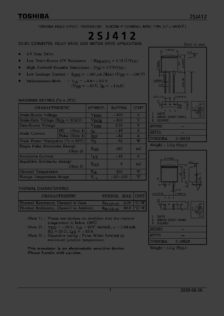 2SJ412_402327.PDF Datasheet