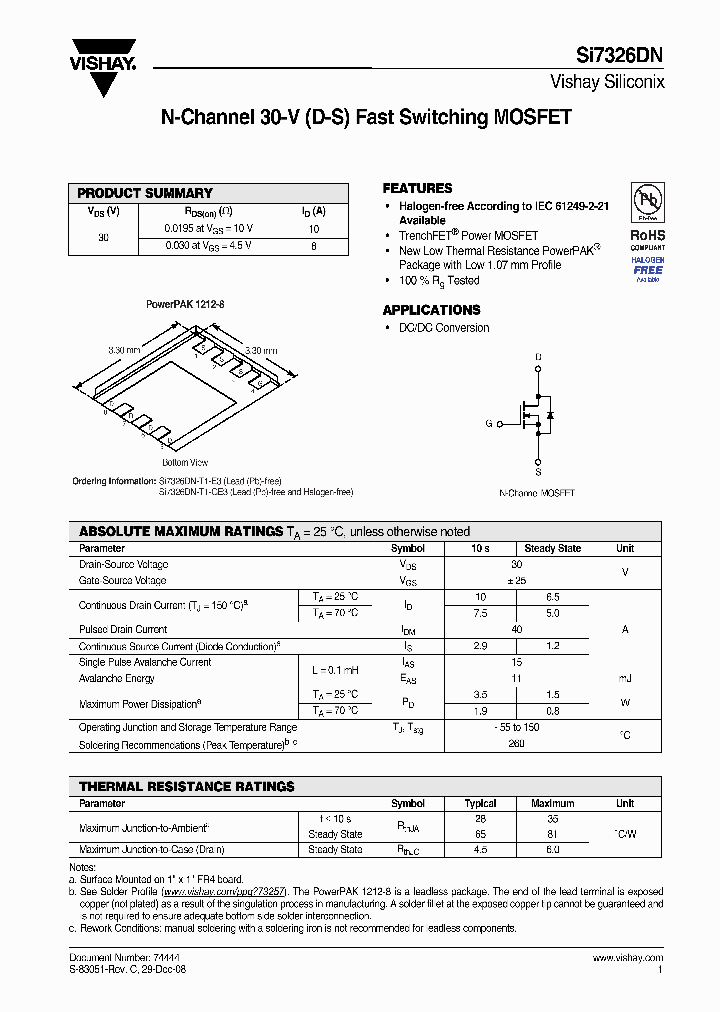 SI7326DN-T1-E3_422997.PDF Datasheet