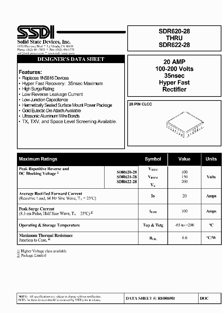 SDR620-28_423948.PDF Datasheet