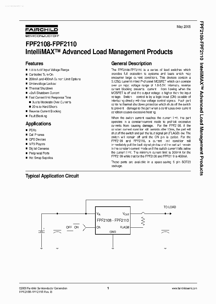 FPF2108_417769.PDF Datasheet