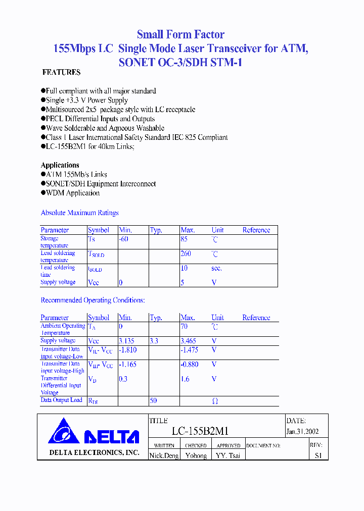 LC-155B2M1_530701.PDF Datasheet