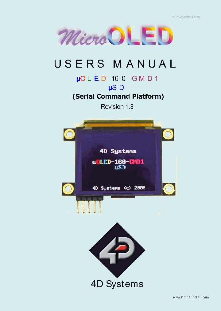 UOLED-160-GMD1_421955.PDF Datasheet